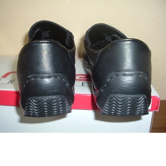 Rieker Antistress Black Leather Slip On Celia Loafers Womens EUR Sz 39 US Sz 8 - Picture 3 of 7